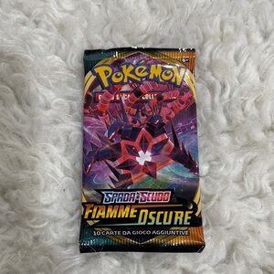 Pokemon Trading Cards - Red, Purple, Black